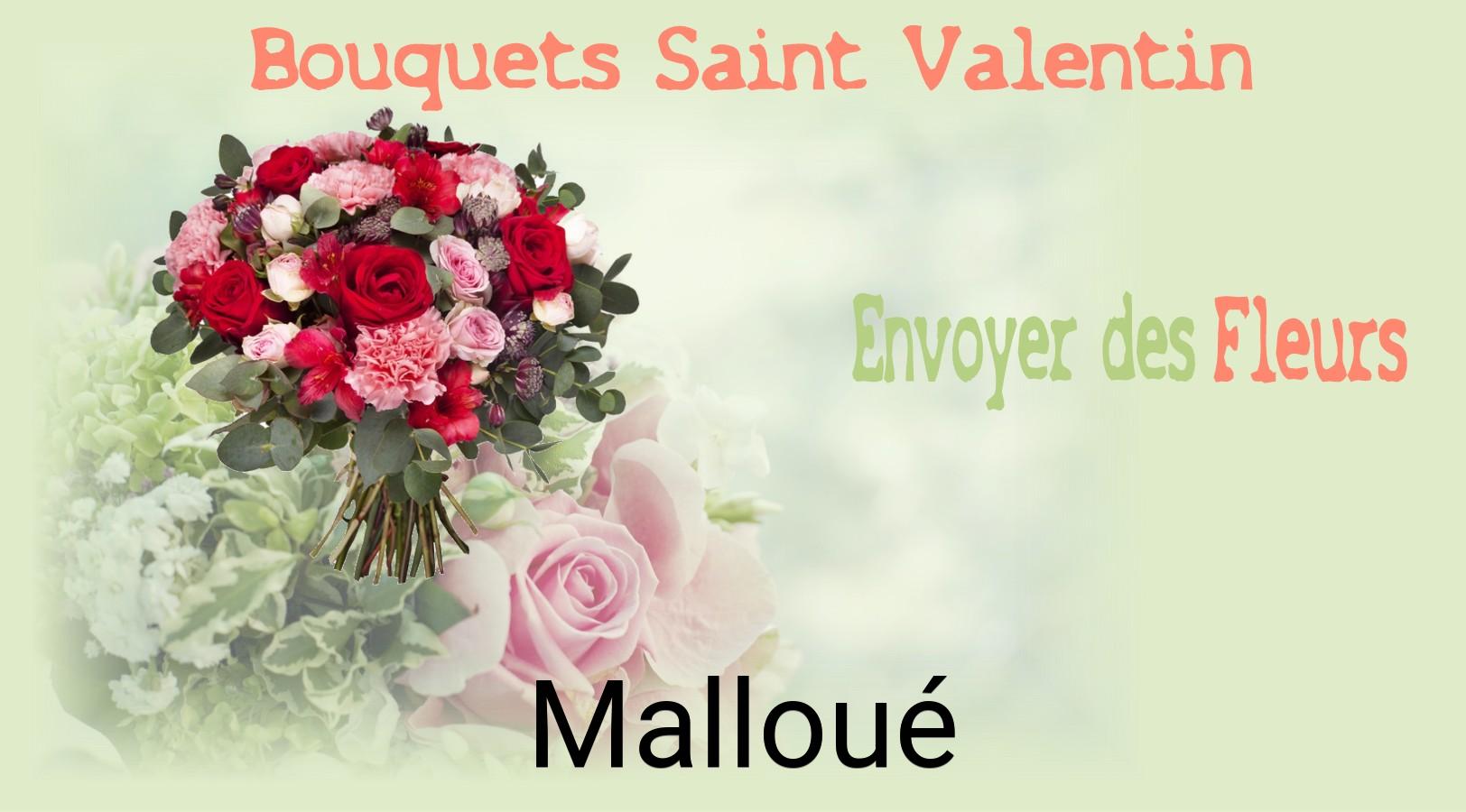Roses de Saint-Valentin livrées à Malloué